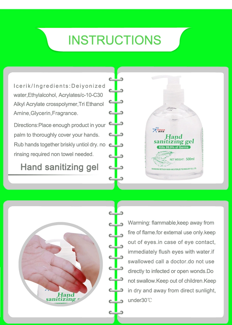 75% Alcohol Hand Sanitizer Hand Sanitiser