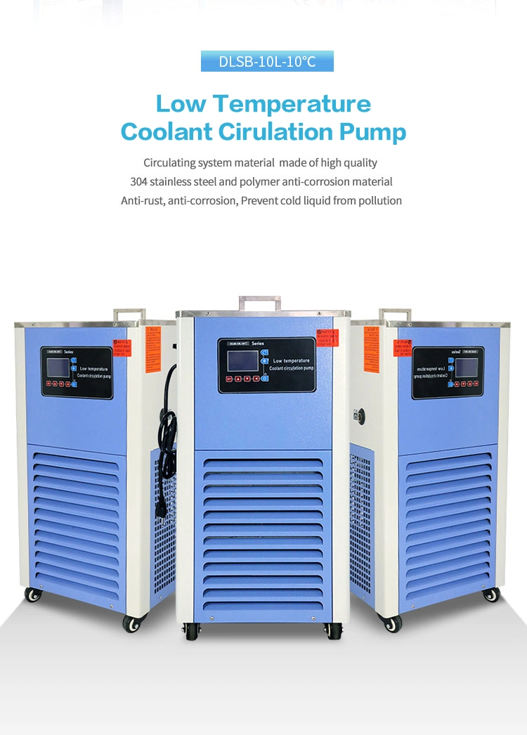 Low Temperature Refrigerated Liquid Circulating Pump Cooling Chiller