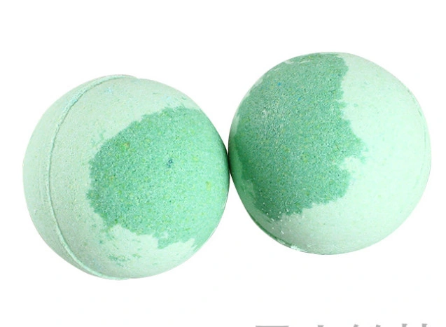 Private Label Wholesale Color Mesh Sponge Bath Ball Dissolv Bath Salt Ball for Skin Care