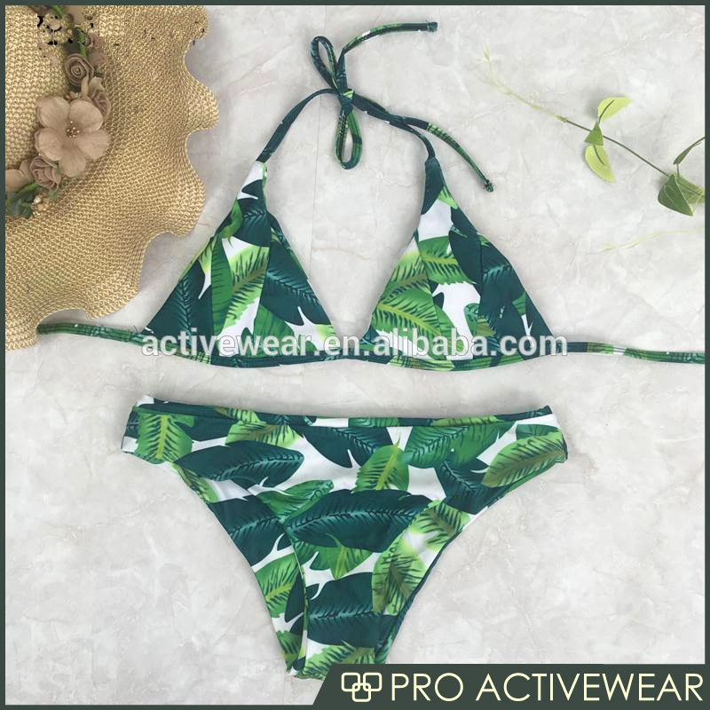 2019 New Design Custom Bra and Sexy Swimwear with Pattern