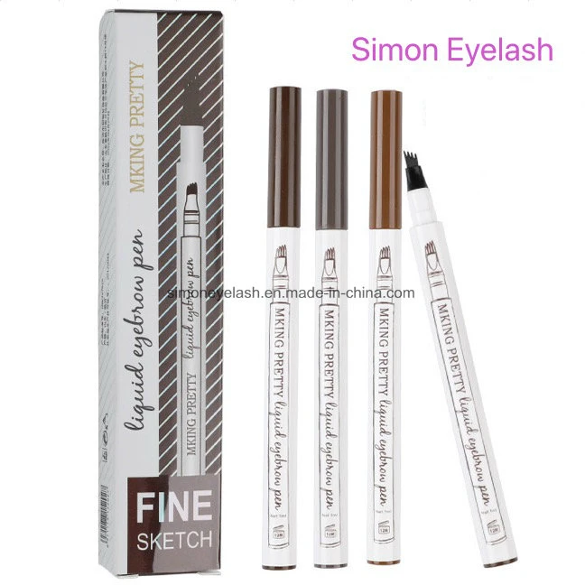 4 Colors Eyebrow Pencil Liquid Eye Liner Pencil