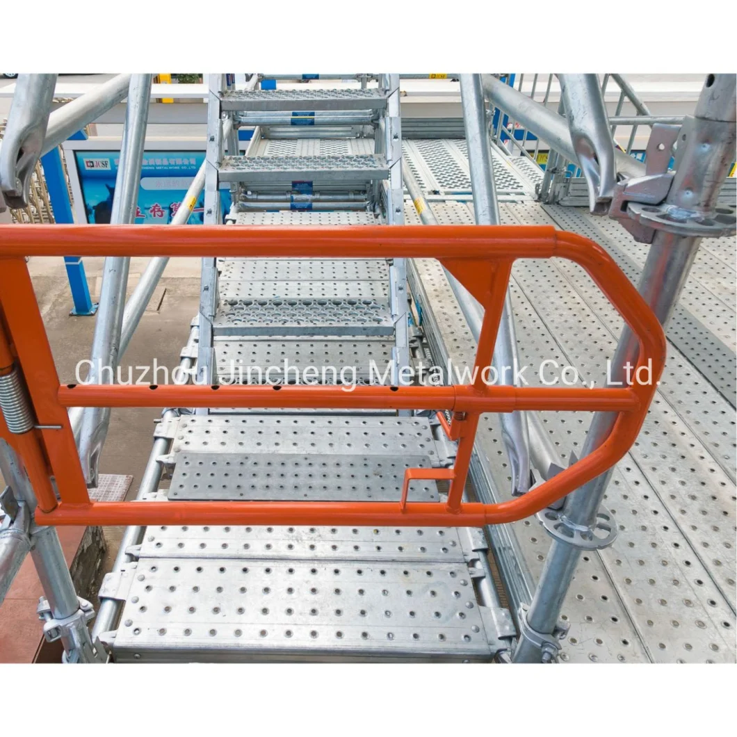 Scaffold Powder Coated Adjustable Swing Gate/Safety Gate/Access Gate