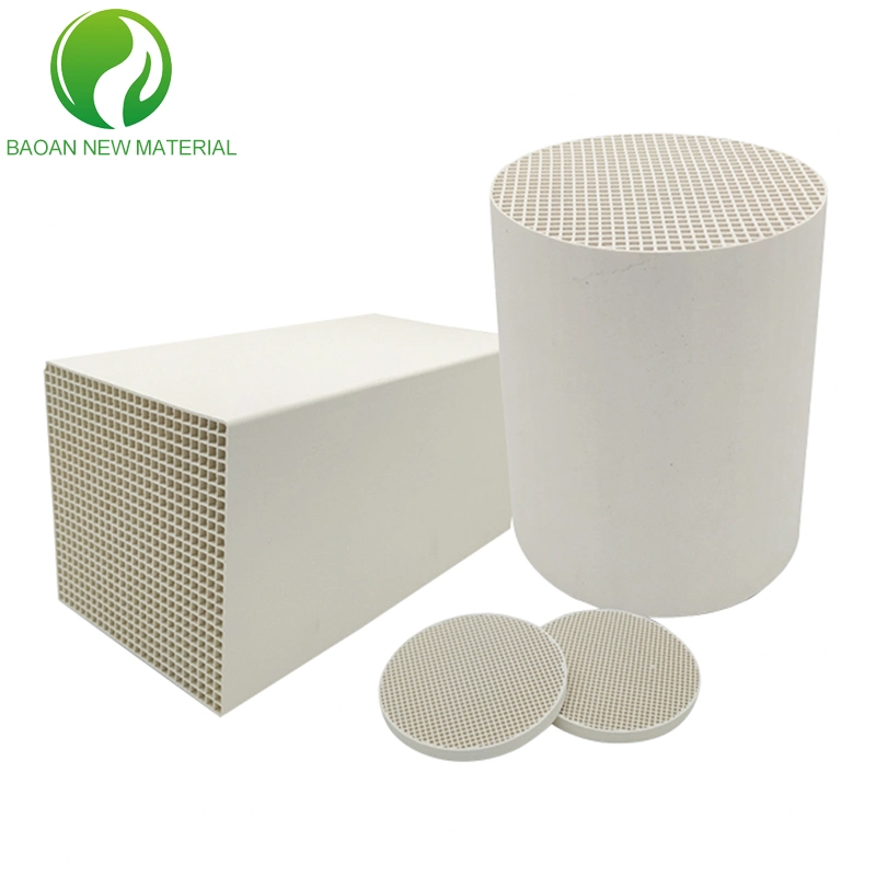 Cordierite Thermal Storage Rto/Rco Honeycomb Ceramic as Catalytic Converter