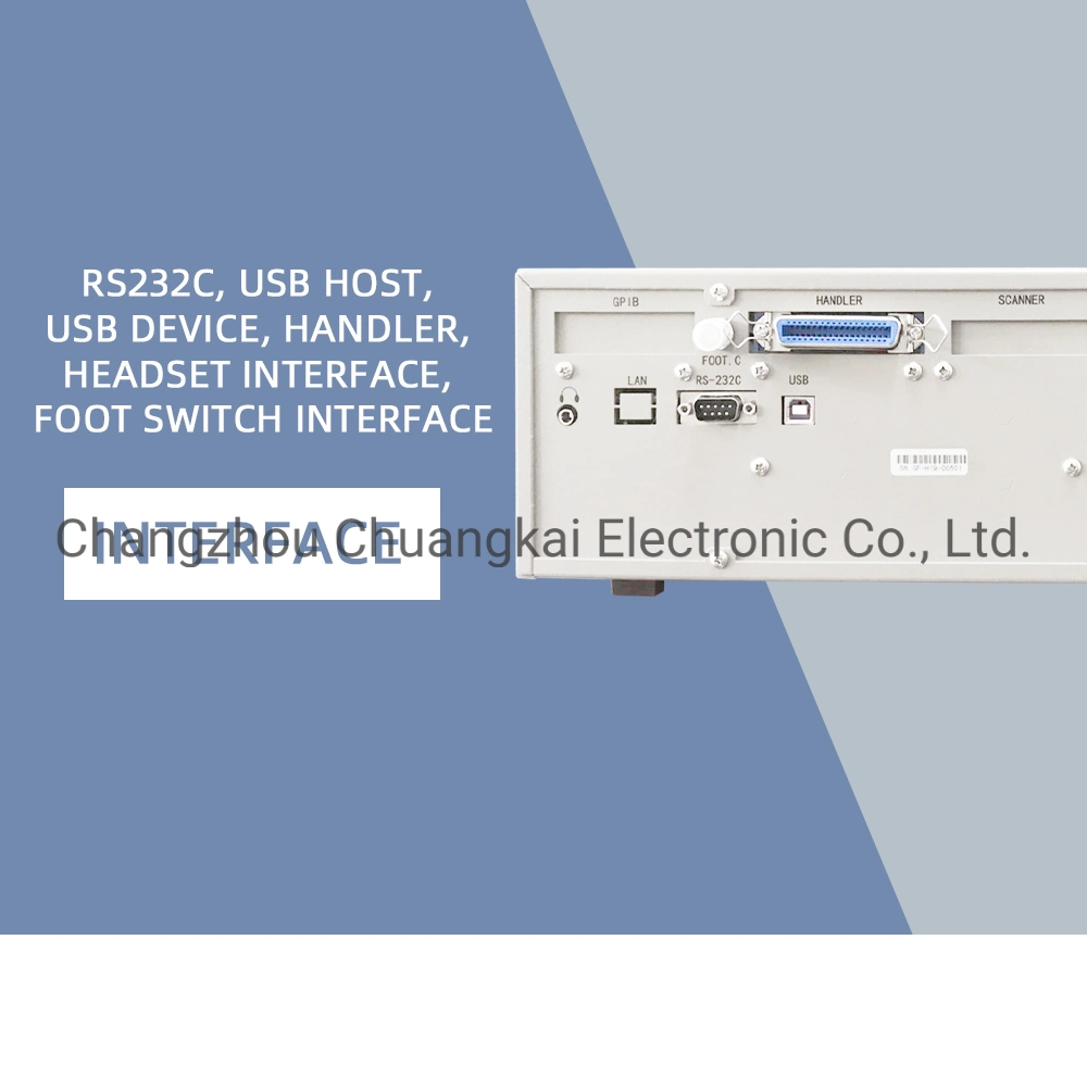 Digital Lcr Meter Capacitance Meter Resistance Meter Inductance Meter (Model CKT200)