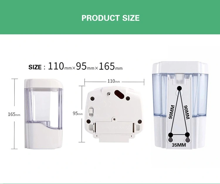 Infrared Hand Sanitizer Foam Wall Mount Electric Touchless Sensor Liquid Hand Automatic Soap Dispenser Liquid