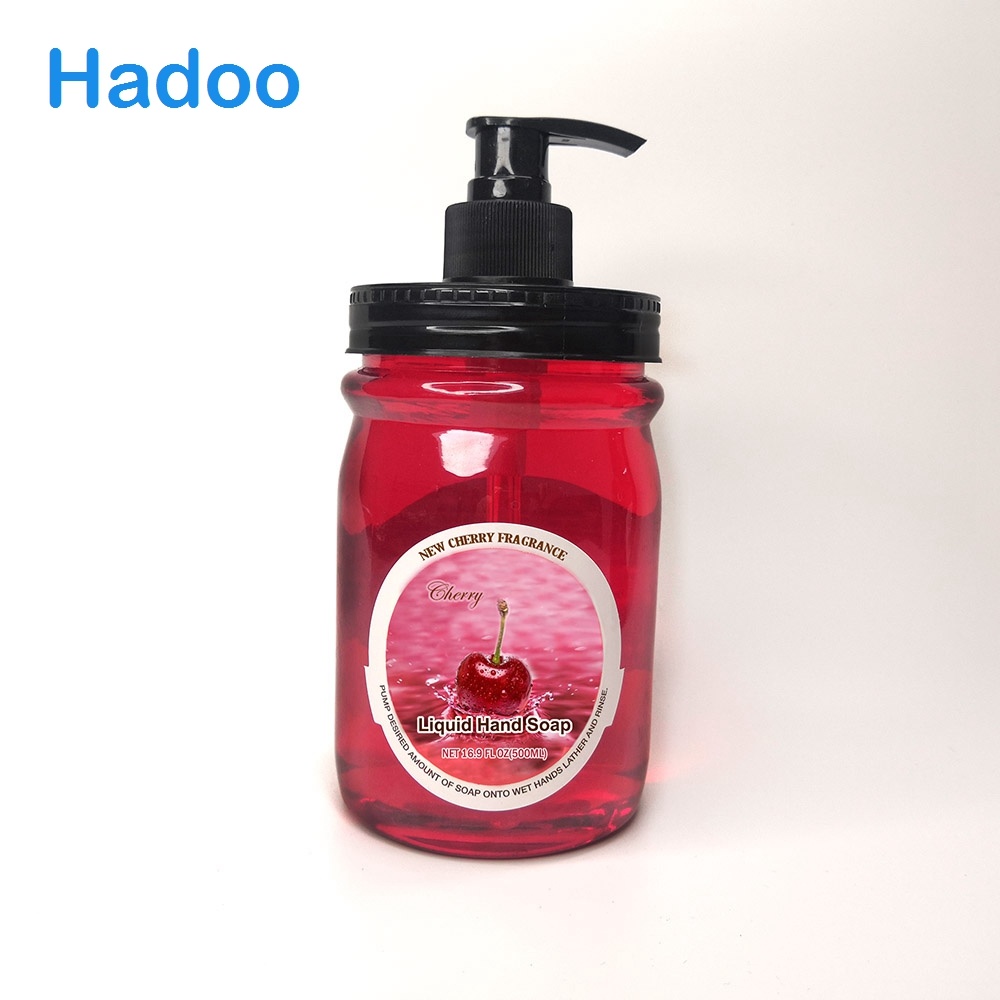 Custom 500ml Wholesale Antibacterial Hand Sanitizer Spray Hand Wash Liquid Soap