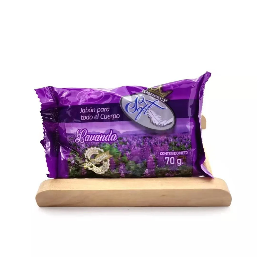 Hot Sale Factory 70g Lavender Beauty Bath Soap