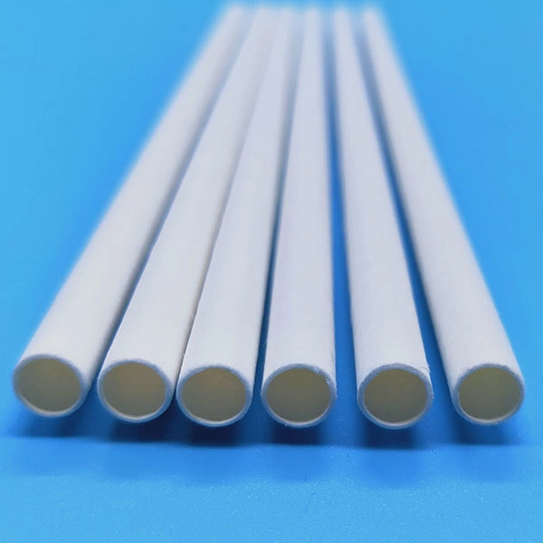 Eco-Friendly Compostable Biodegradable White Sugarcane Pulp Paper Straws