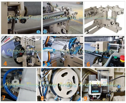 Smart Eight 8 Color 360cm Air Jet Loom Textile Machinery Loom Textile Weaving Machinery Shuttleless Loom Price Cotton Weaving Machine