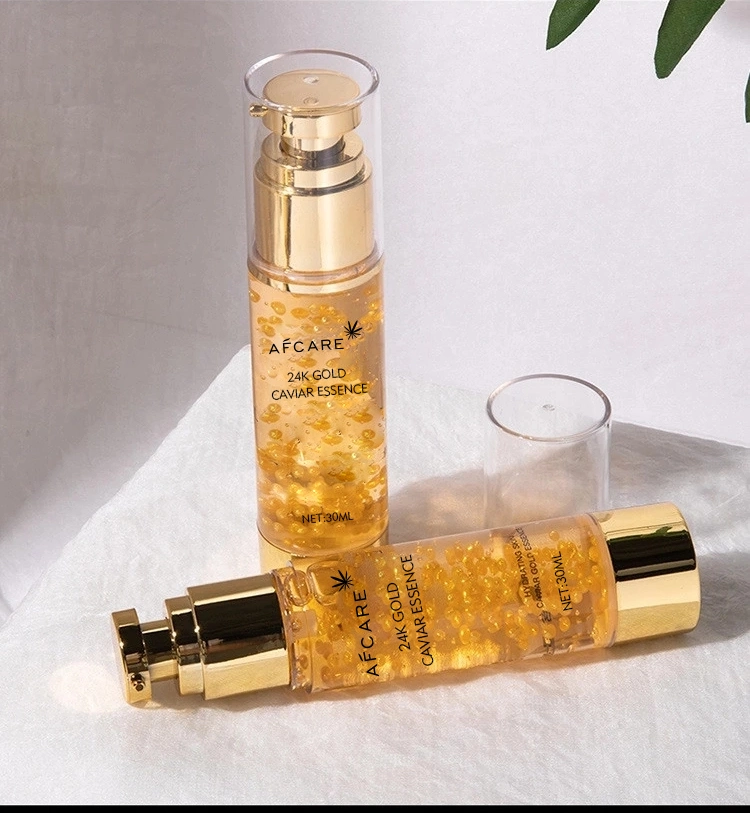 OEM Gold Caviar Face Serum Anti Aging Serum for Skin Care Whitening Skin Care Set