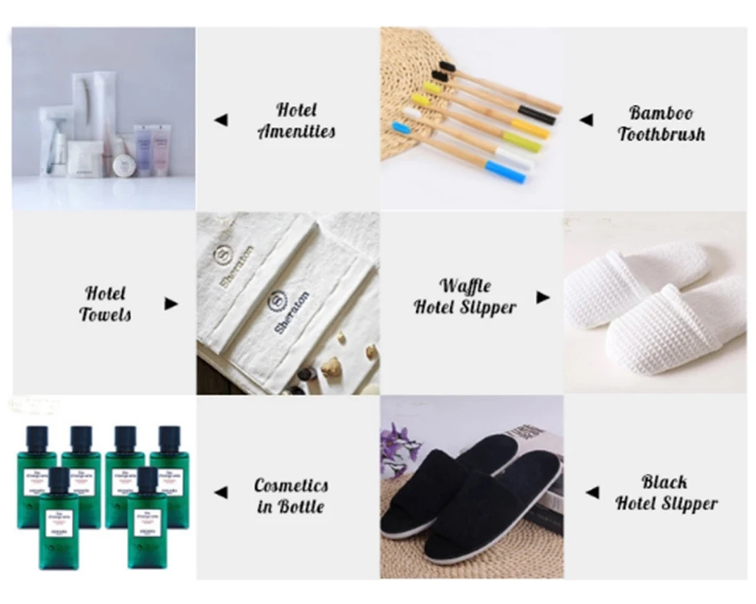 Biodegradable Eco Friendly Disposable Guest Room Bathroom Toiletries Hotel Amenities