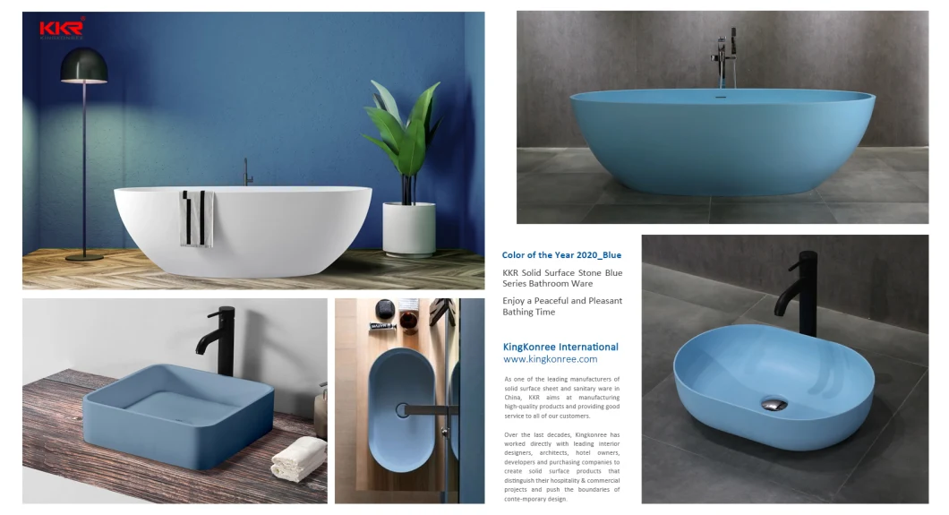 Custom Resin Bath Tub Artificial Stone Soaking Bathtub Freestanding Solid Surface Bathtub