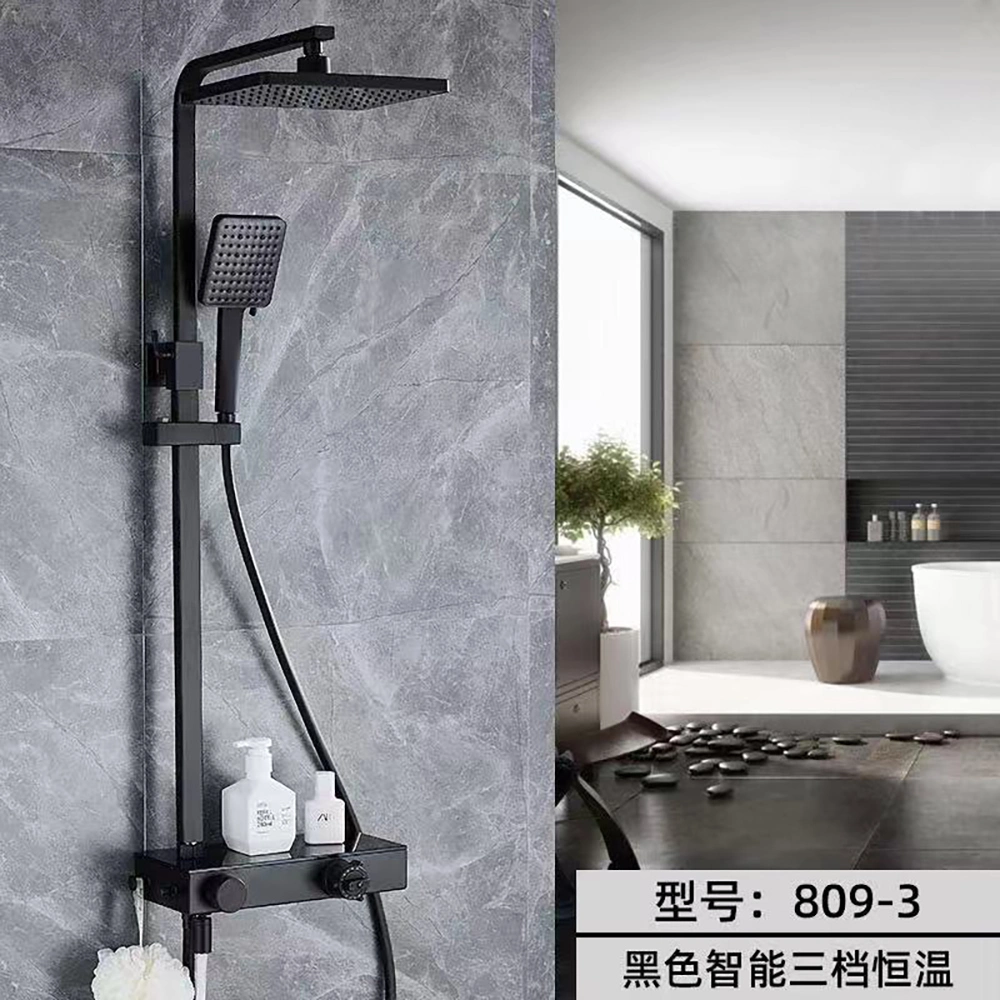 German Style Waterfall Wall Mount Bath Conceal Mixer Hidden Shower Set