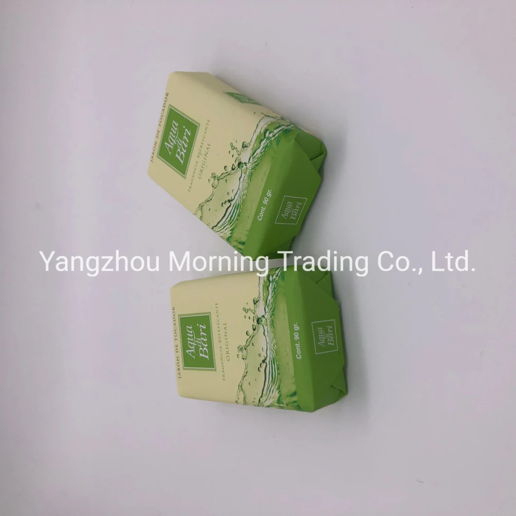 Factory Customize 90g Lavender Wrapper Beauty Bath Soap