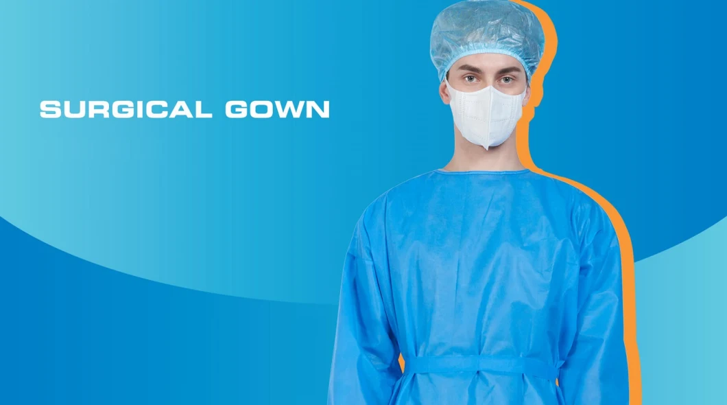 Seven Brand 2020 New Product Body Protective Clothing Non-Woven Surgical Isolation Gown