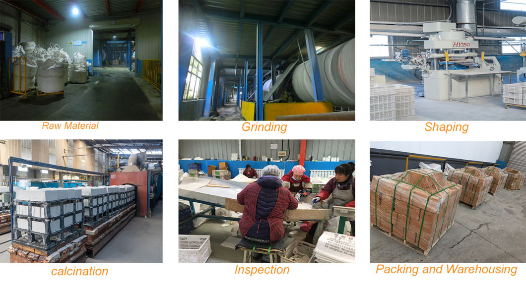 Impact Resistant High Alumina Ceramic Lining Bricks Lining Board Lining Plates Lining Tiles 92% 95%