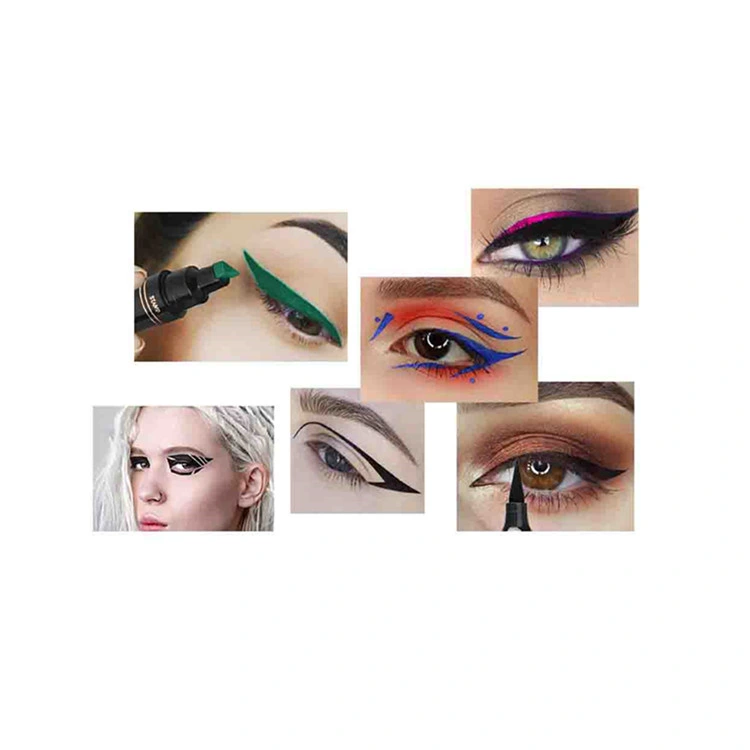 Color Eyeliner Stamp Eyeliner Waterproof Eyeliner