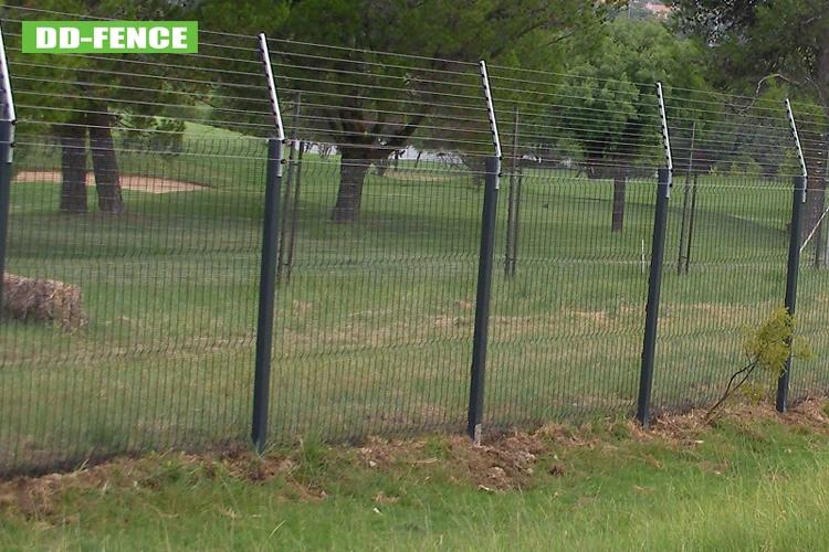 New Design Max Security 358 High Security Anti Climb Fence and Gate System for Embassy Boundary Security