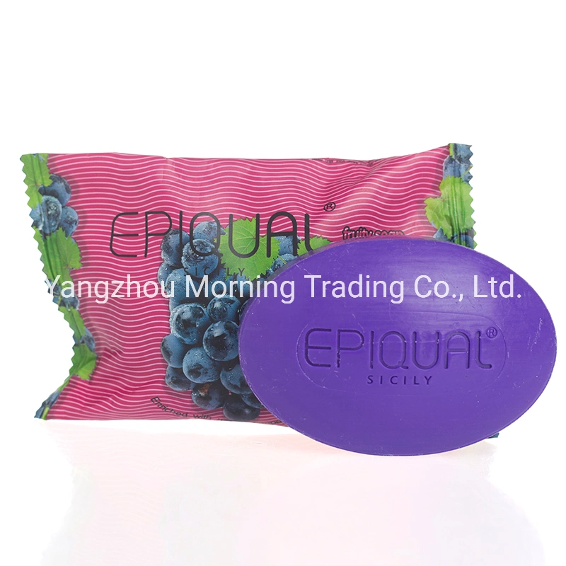 Bath Soap Manufacturer Wholesale Customize Fruit Soap 75g Cantaloupe Beauty Soap Bath Soap