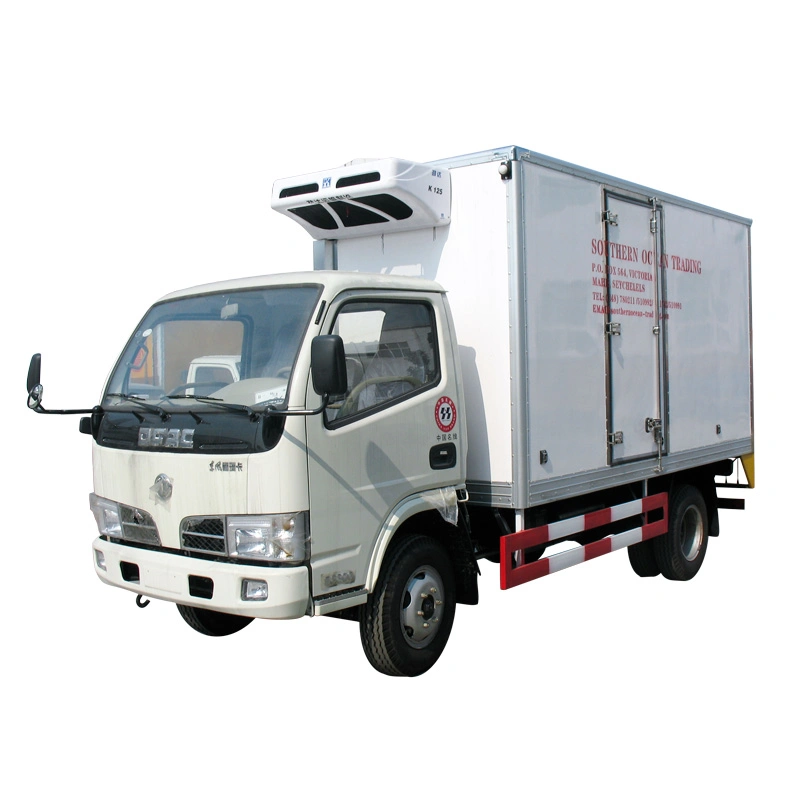 Dongfeng 4*2 Chiller Truck, Refrigerated Truck, Frozen Truck