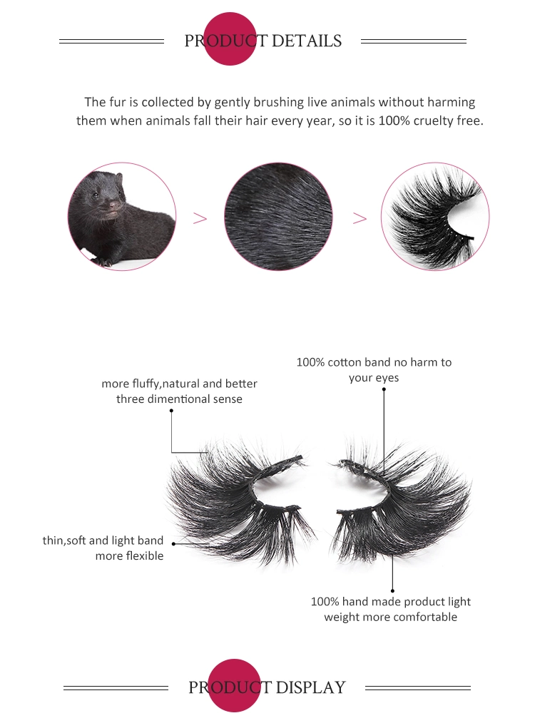 Beauty Cosmetics Make up 3D Mink Dramatic Long Eye Lashes