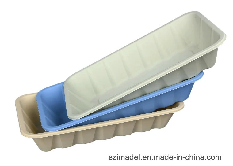 Plastic Material and Corn Starch Plastic Eco-Friendly Tray