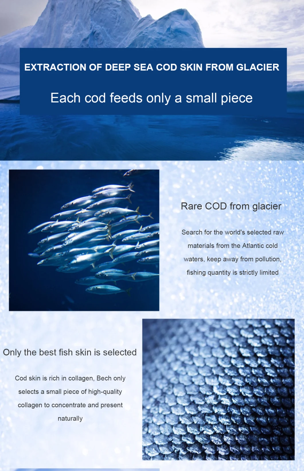 Fish Collagen Powder Proteins Collagen Peptides