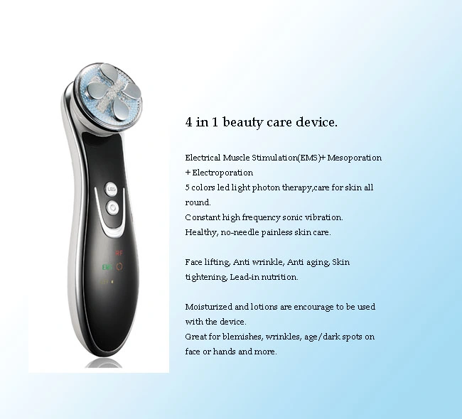 Skin Rejuvenation Beauty Equipment Face Skin Care Massager Set