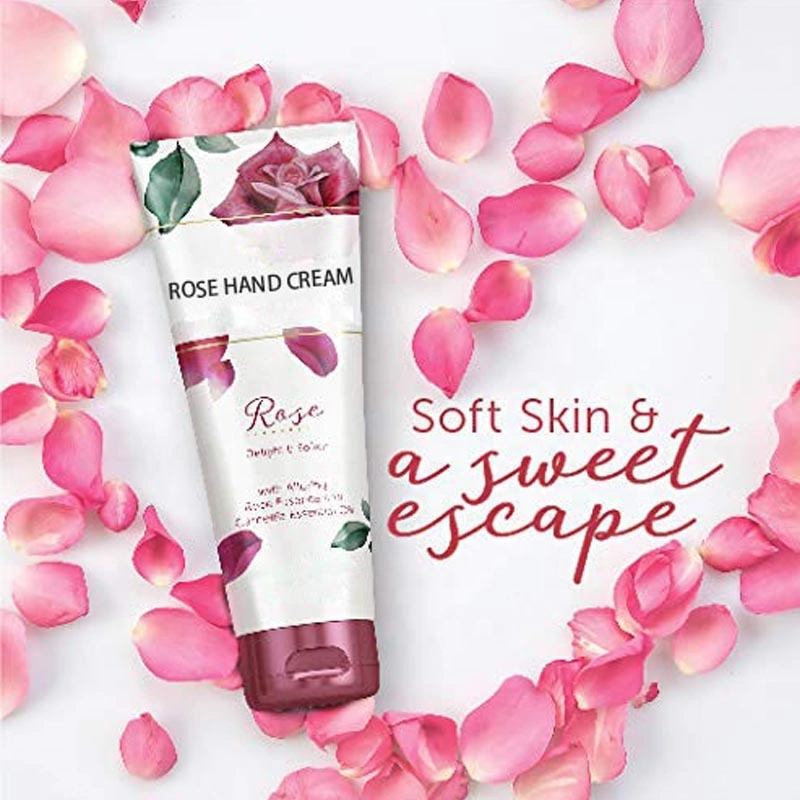 Natural Rose Camellia Essential Extract Cream Lotion Effectively Nourishing Moisturizing Body Lotion Hand Cream