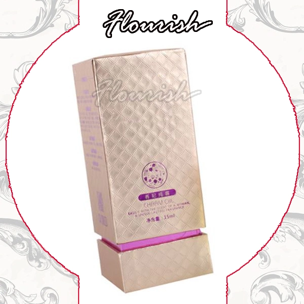 Custom New Design and Logo Printing Cardboard Perfume Body Lotion Cosmetic Gift Packing Box