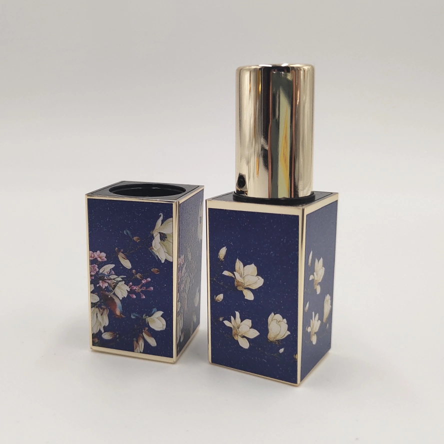 China Style Square Custom Color Empty Lipstick Tube Packing