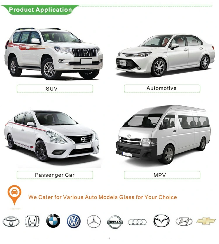 Good Service Advanced Accurate Auto Glass Wholesale Suppliers Window Side Glass Automobile Front Windshield