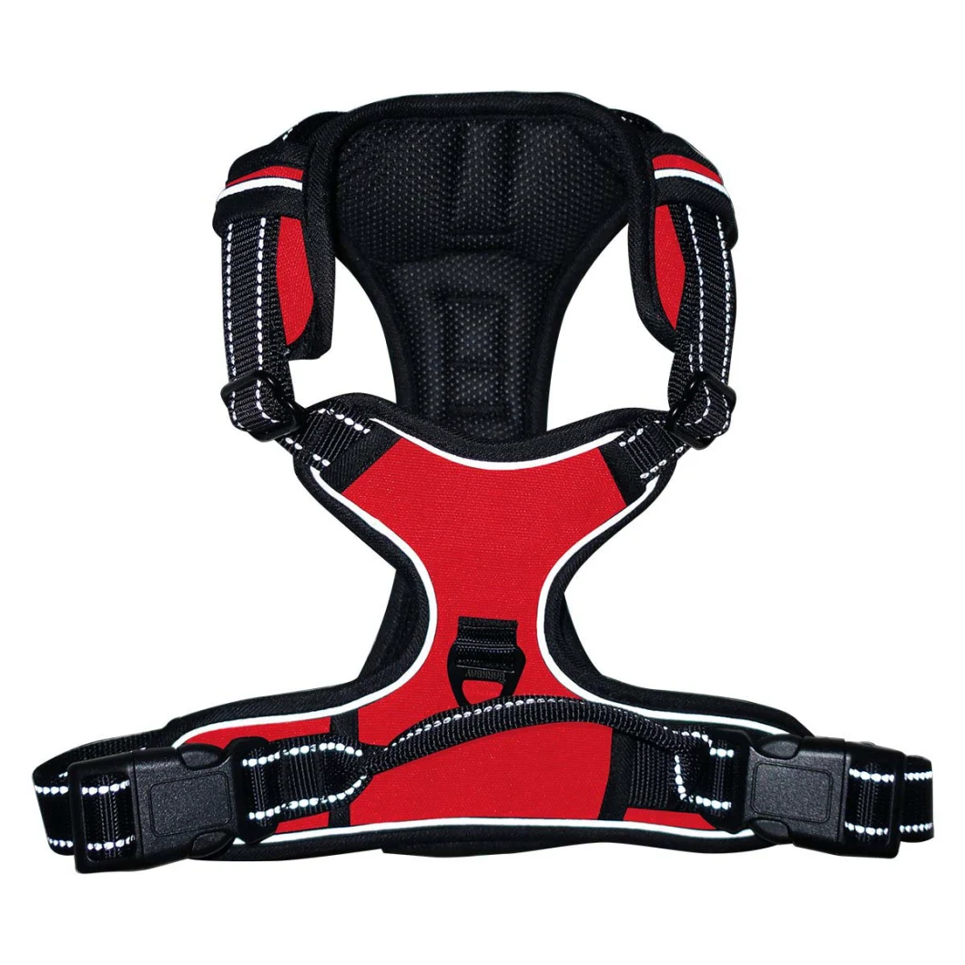 Reflective Safety Adjustable No-Pull Pet Dog Harness Oxford Soft Vest