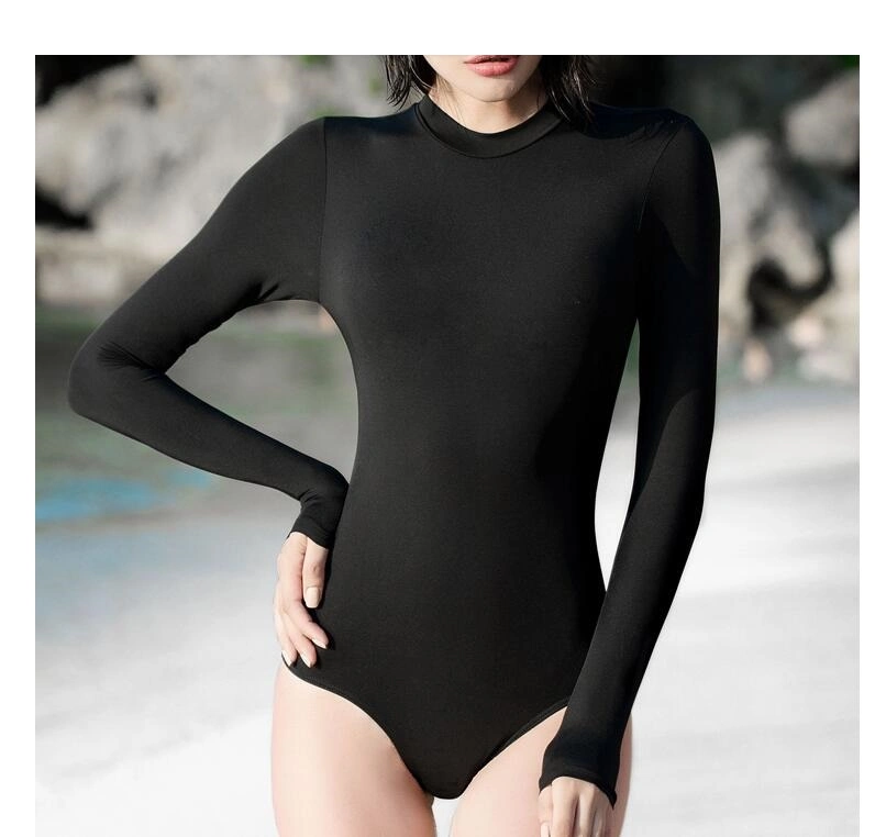 Women's Rashguards Long Sleeve One Piece Bathing Suits UV Sun Protection Swim Shirt