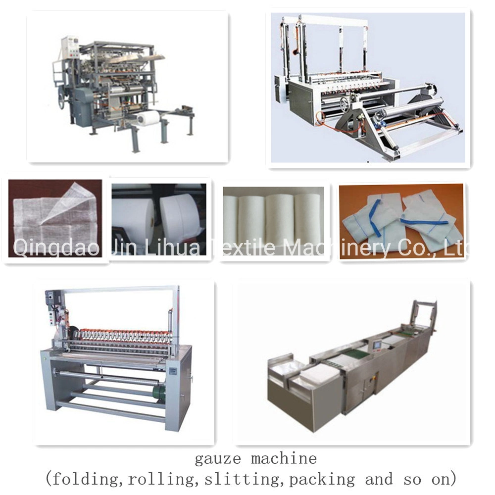 Textile Machinery Medical Gauze Swabs Weaving Machine with Jumbo Roll