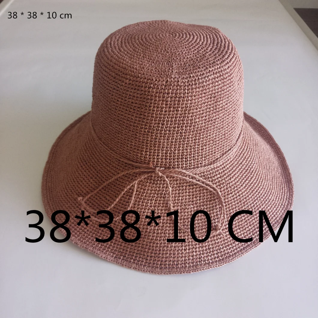 Custom Summer Paper Straw Hat Cpanama Straw Hat