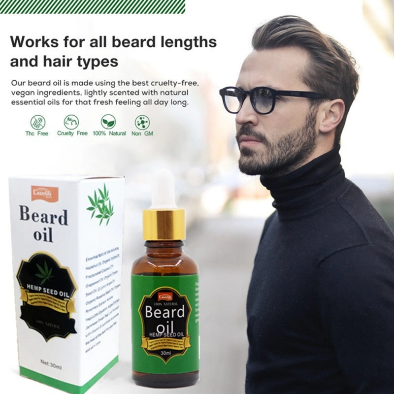 Hydrating Nourish Relieve Skin Pain Beard Hemp Beard Care