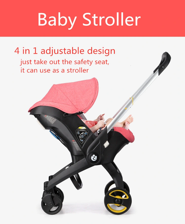 Foldable Infant Carrier, Baby Safety Seat, Multifunctional Baby Stroller