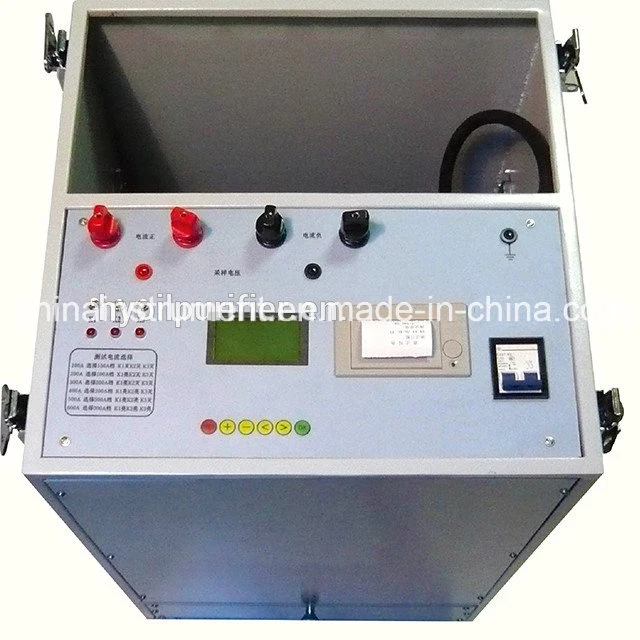 DC 600A IEC Contact Loop Resistance Tester for Power System