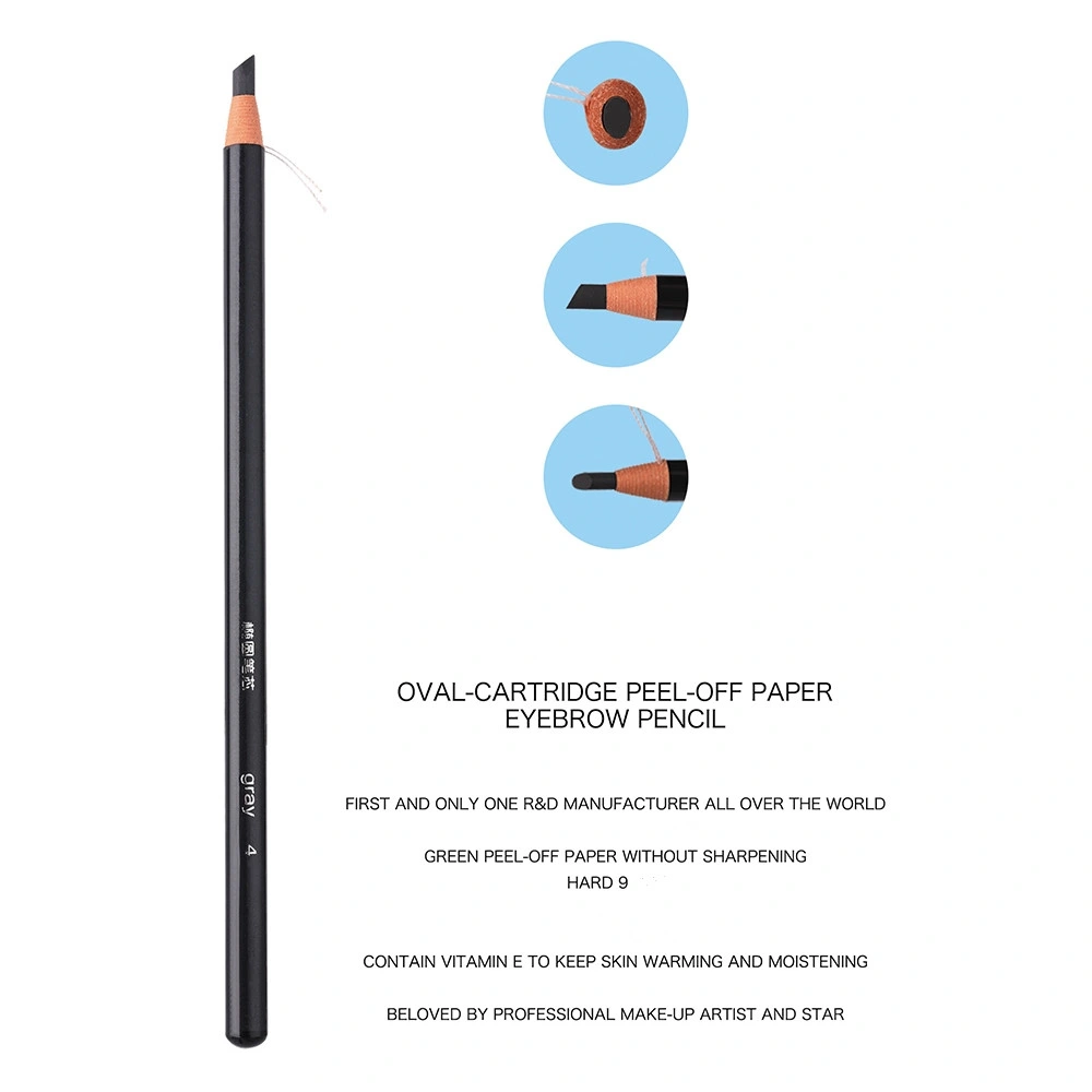 Naginata Paper Eyebrow Pencil Hard Formula Cosmetic Pencil