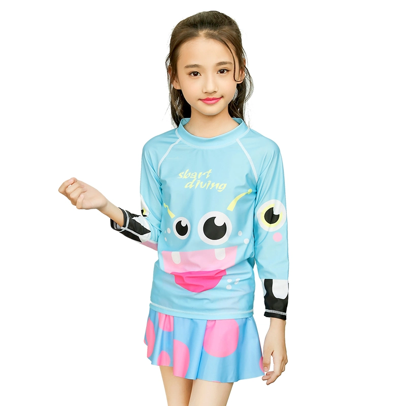 Girls Lycra Swimsuit Bathing Suit Rash Guard for Kids