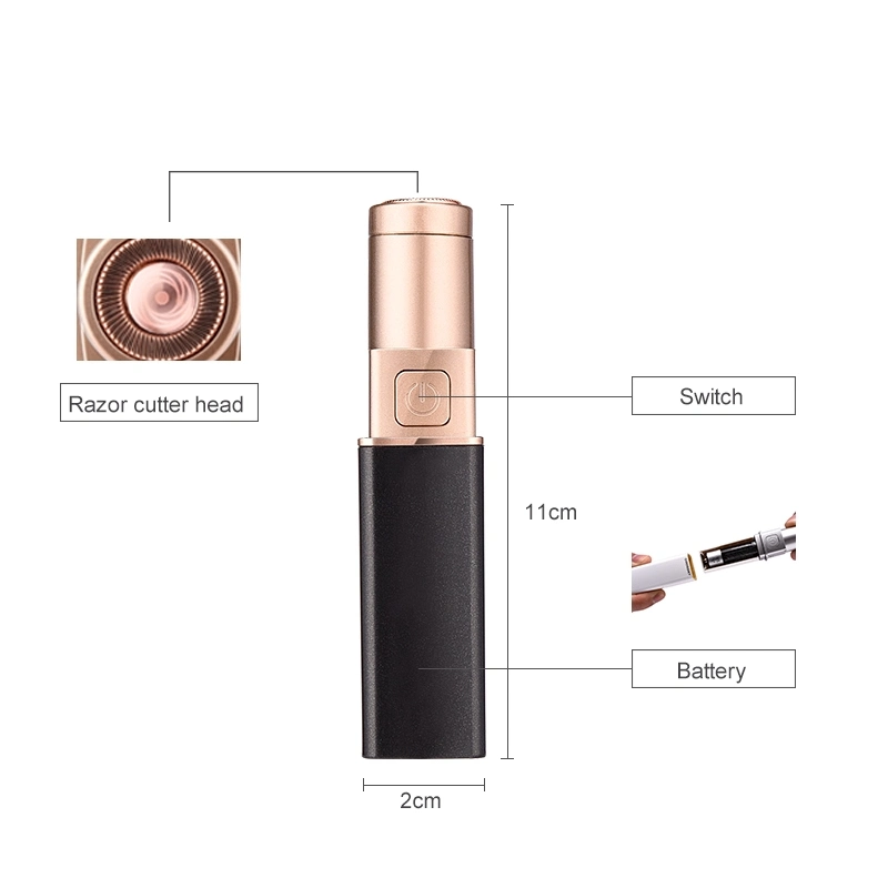 in Stock Painless Epilator Hair Remover Lipstick Lady Shaver