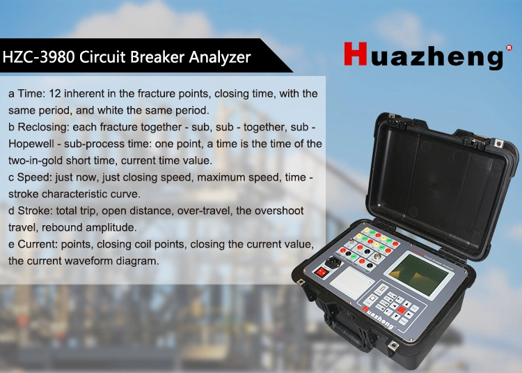 Hv Electrical Test Instruments Portable DC Circuit Breaker Test Set