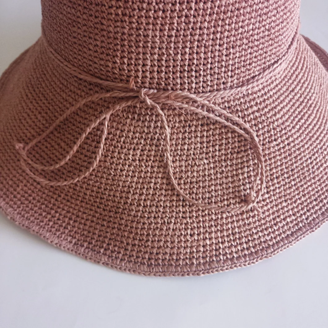 Custom Summer Paper Straw Hat Cpanama Straw Hat