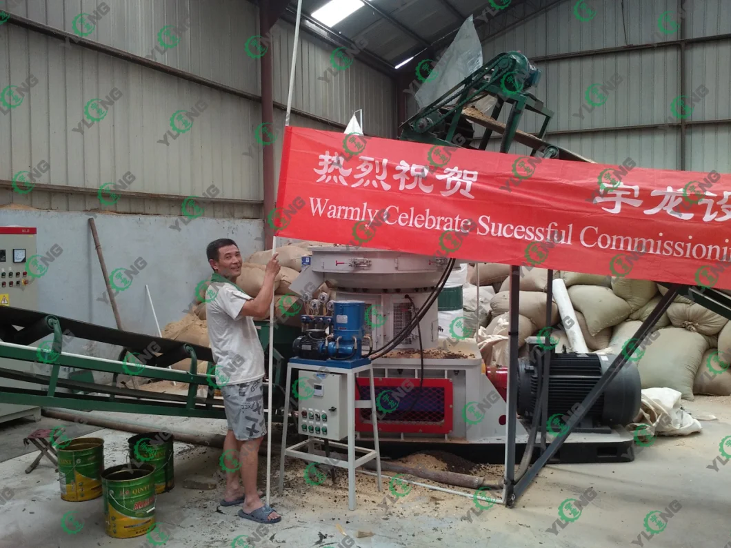 Zhangqiu Yulong 2-3 T/H Coco Peat Pellet Plant Machine for Sale