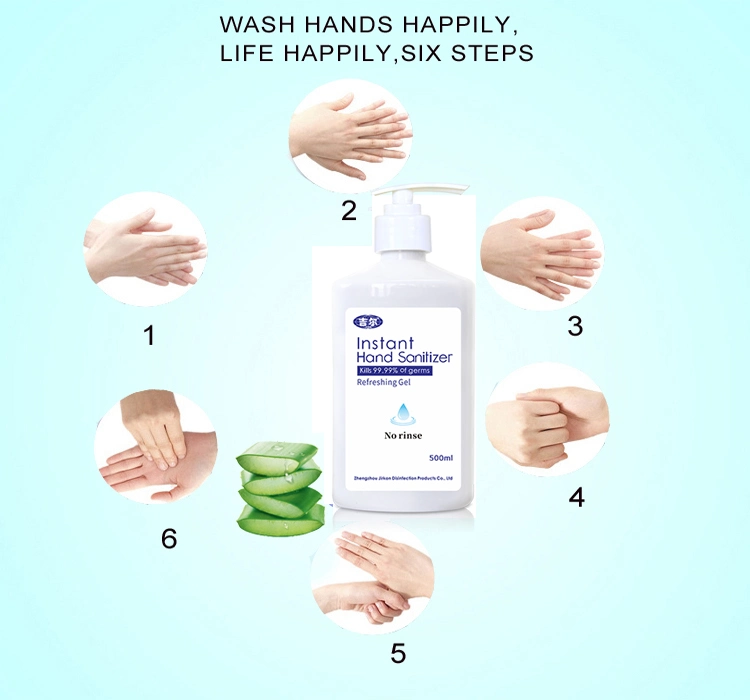 Private Label Waterless Hand Gel Portable Instant Hand Sanitizer Gel