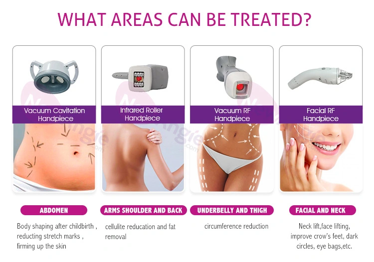 40K Ultrasonic Cavitation System Professional Beauty Machine Personal Care Cellulite Butt Lift Machine Vacuum