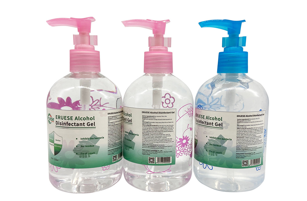 Wholesale 300ml Rinse-Free Hand Sanitizer Gel Antibacterial