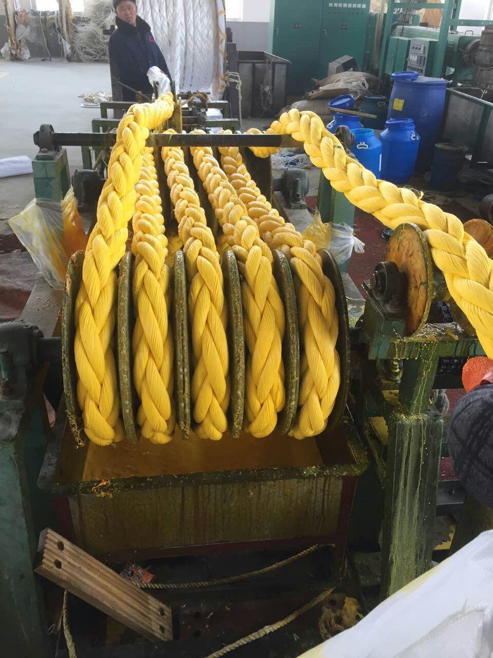 8/12 Strands Mixed Polyester Polypropylene Nylon Polyamide Marine Towing Mooring Rope of Lrabs