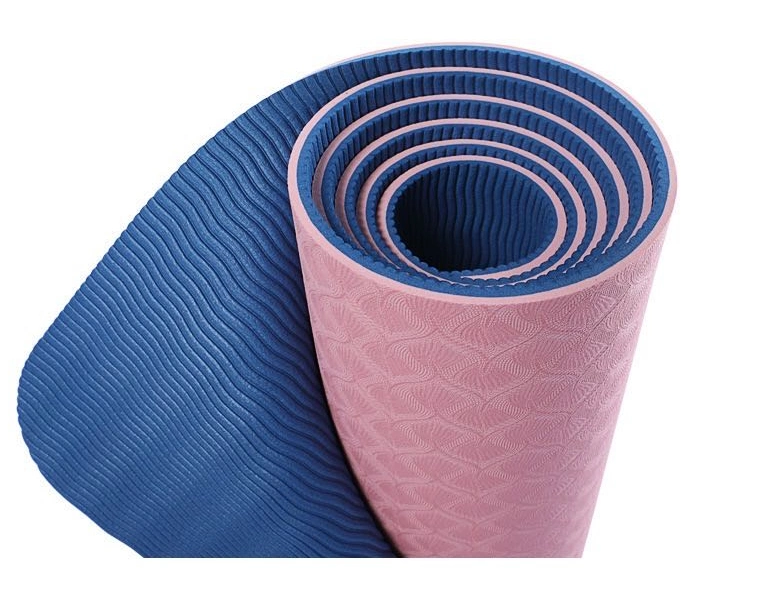 TPE Body Line Yoga Mats Premium Print Body Bit Line Multiple Use Exercise Fitness Yoga Mats